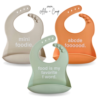 Thumbnail for Silicone Bib - Mini Foodie