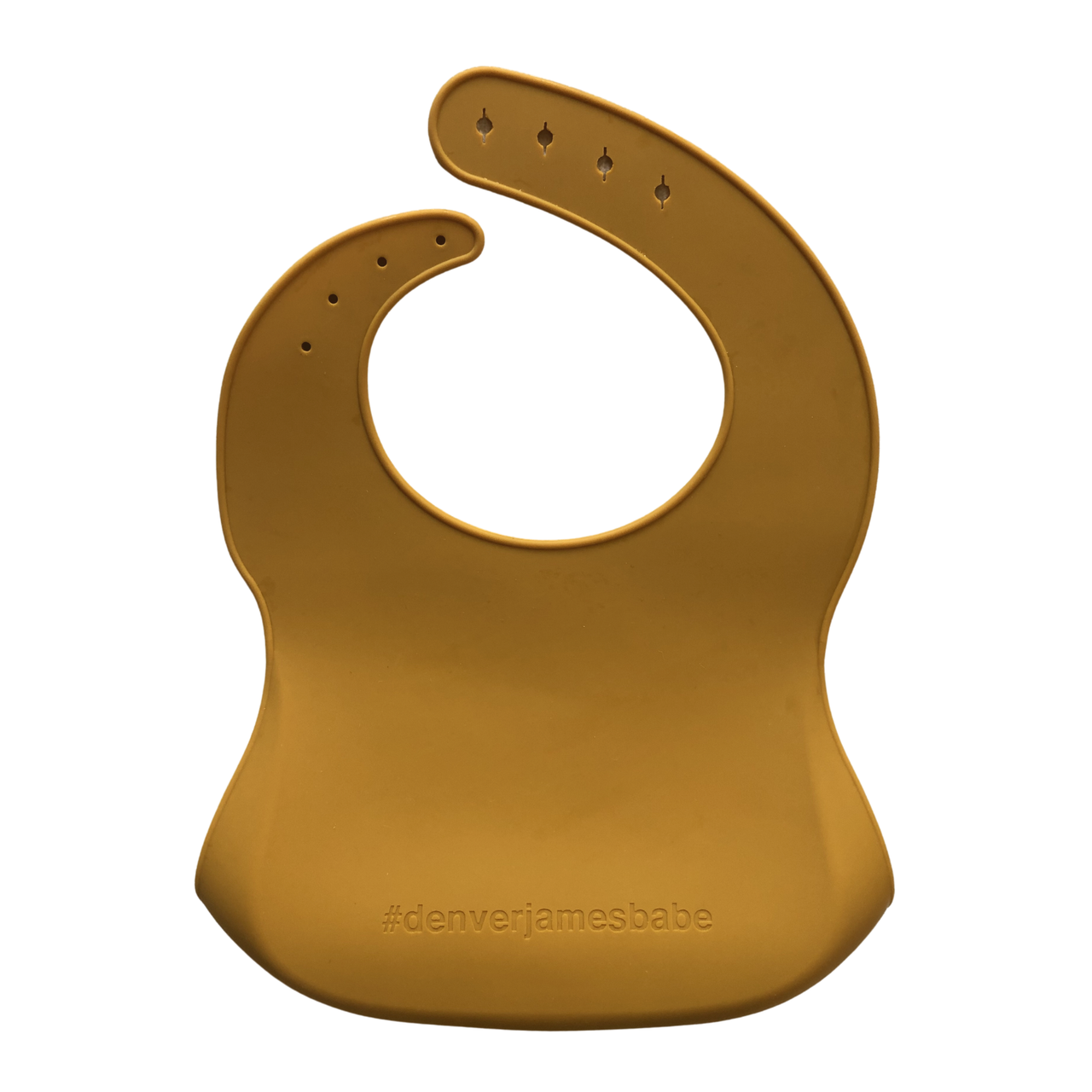 Silicone Bib - Happy Hour (Golden)