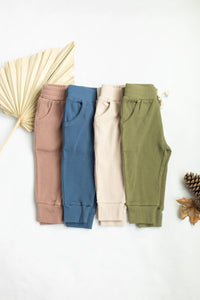 Thumbnail for Raglan lounge set 2 pieces ribbed organic cotton pjs