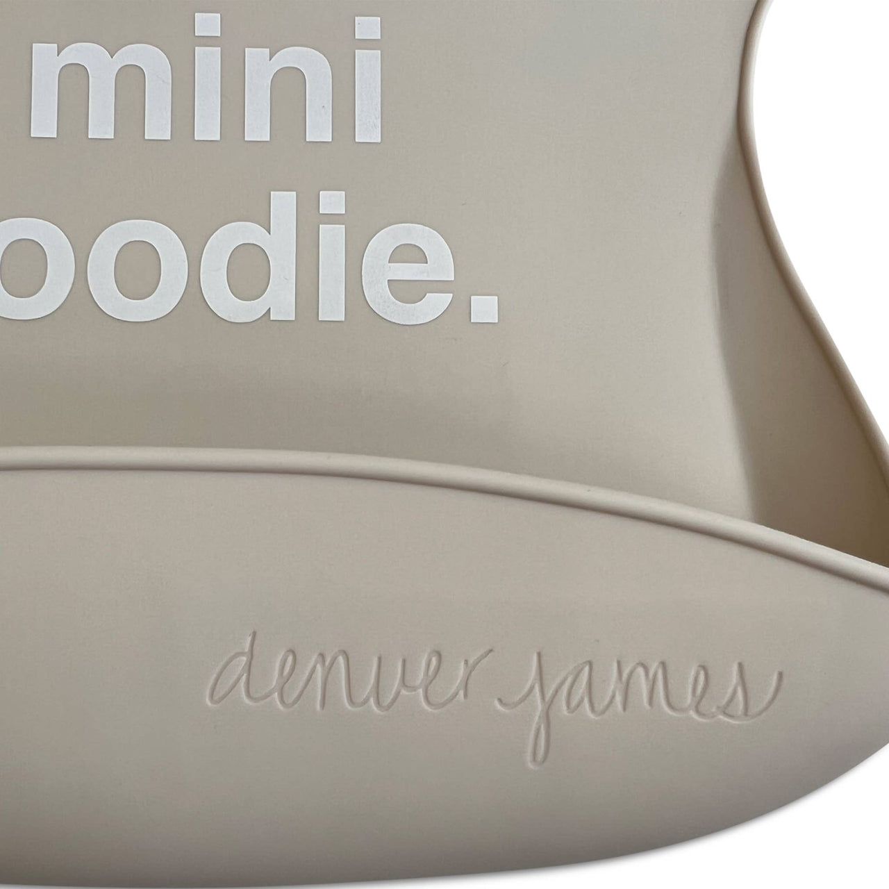 Silicone Bib - Mini Foodie