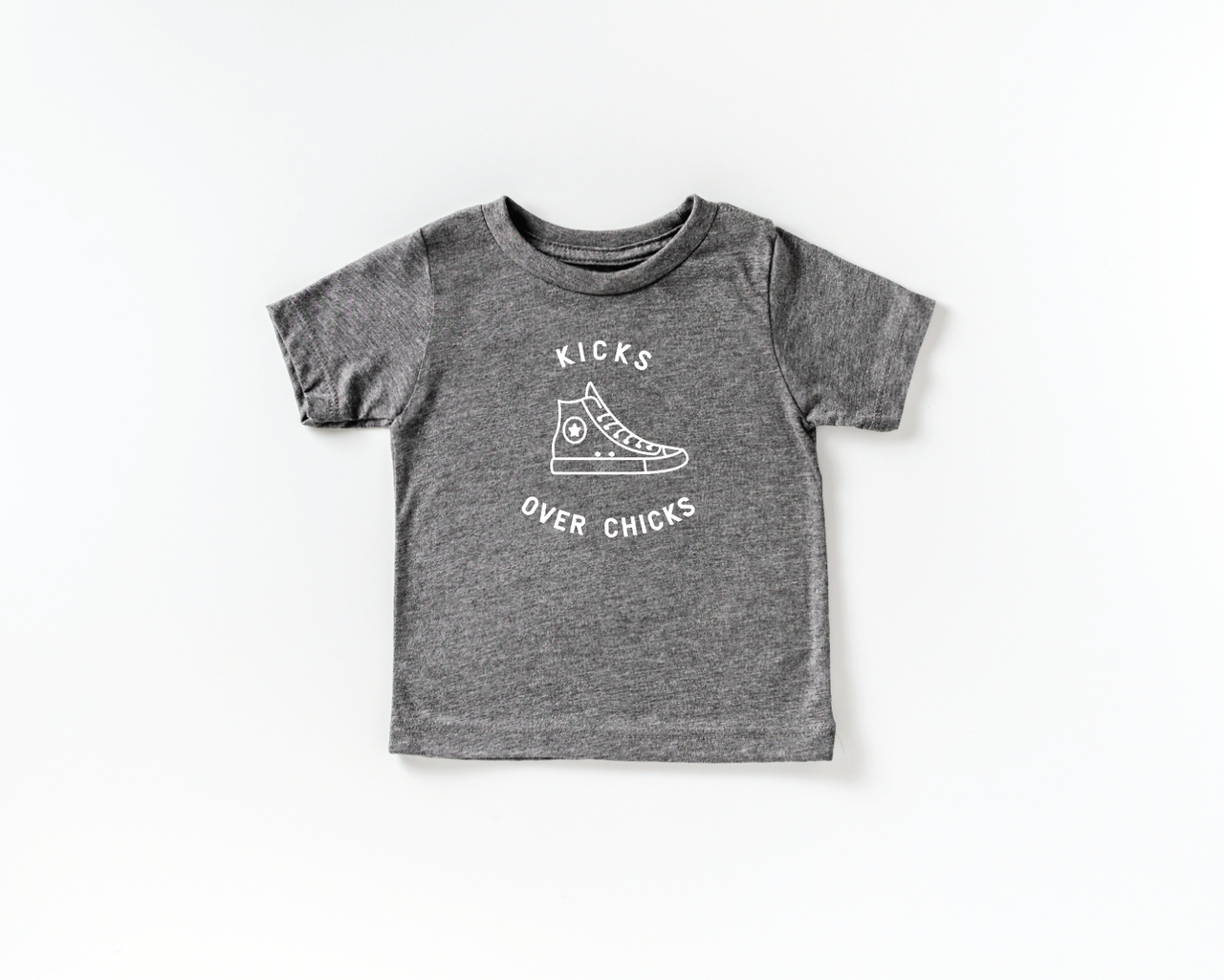 Kicks Over Chicks Kids Tee