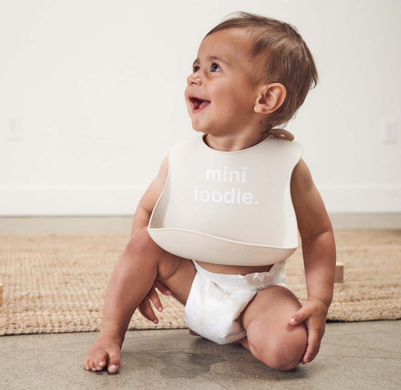 Silicone Bib - Mini Foodie