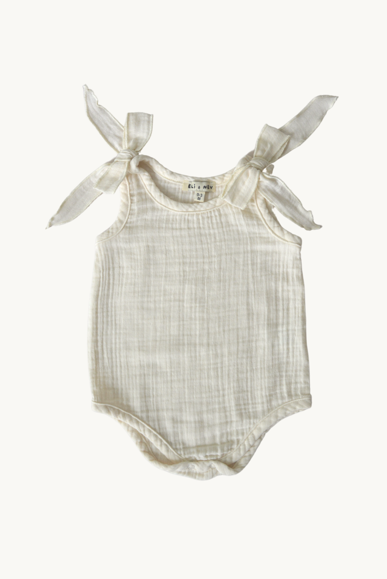 Baby summer muslin bodysuit 100% cotton