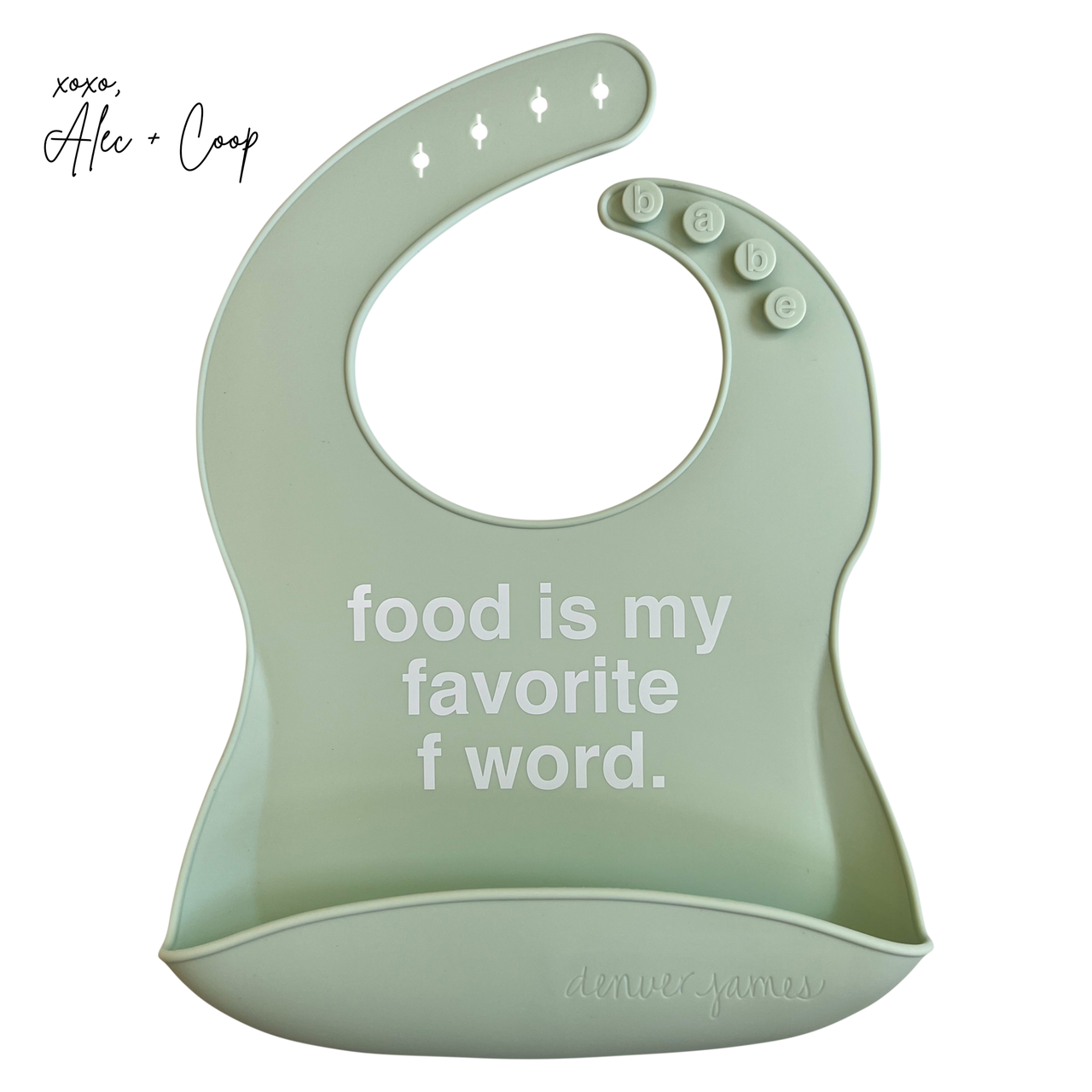 Silicone Bib - Favorite F Word