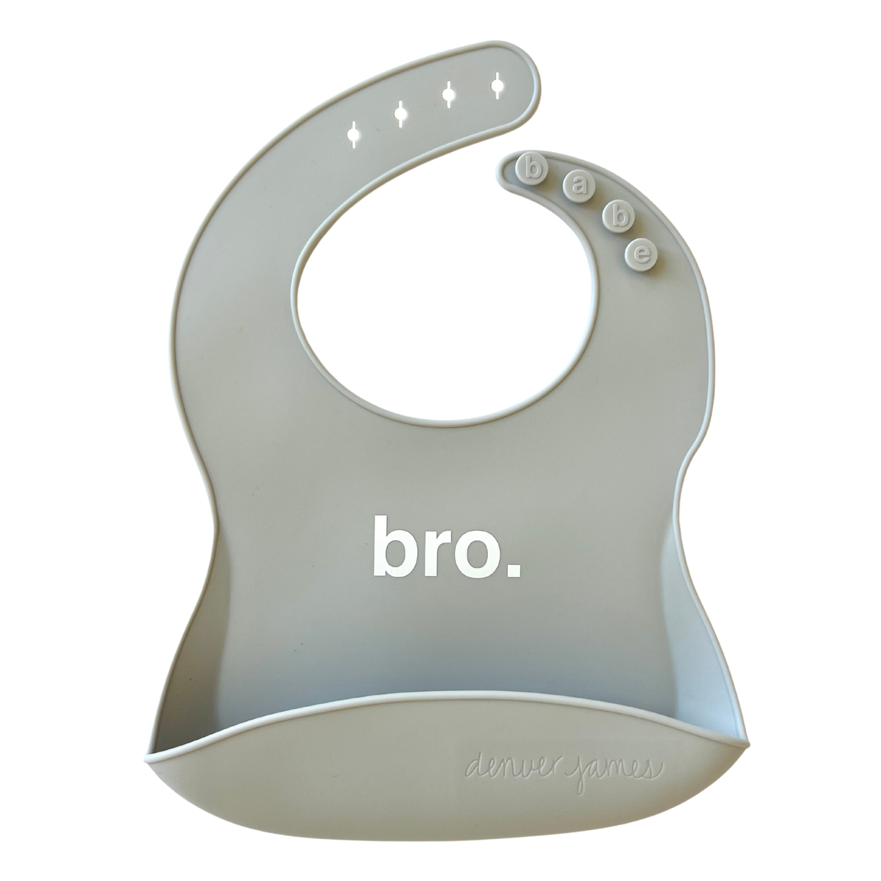 Silicone Bib - Bro