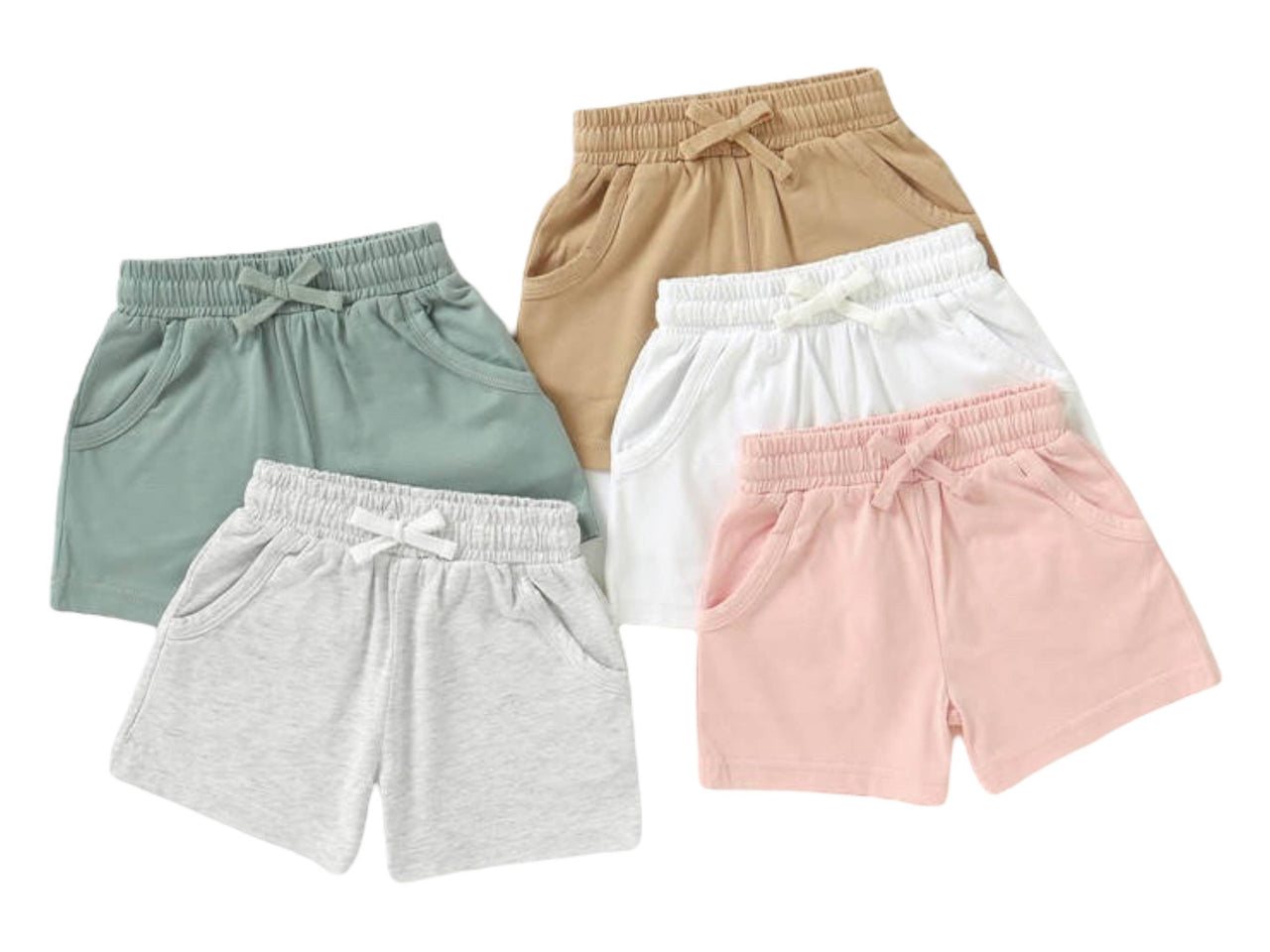 Organic Shorts with pockets relaxed minimalist style