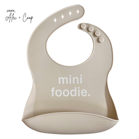 Thumbnail for Silicone Bib - Mini Foodie